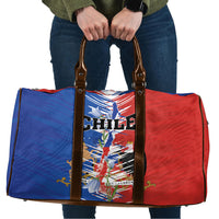 Chile Flag Map Travel Bag Happy Independence Day