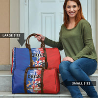 Chile Flag Map Travel Bag Happy Independence Day