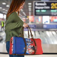 Chile Flag Map Travel Bag Happy Independence Day