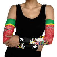Personalized Saint Kitts and Nevis Arm Sleeves Happy Independence Day