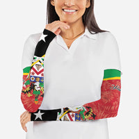 Personalized Saint Kitts and Nevis Arm Sleeves Happy Independence Day