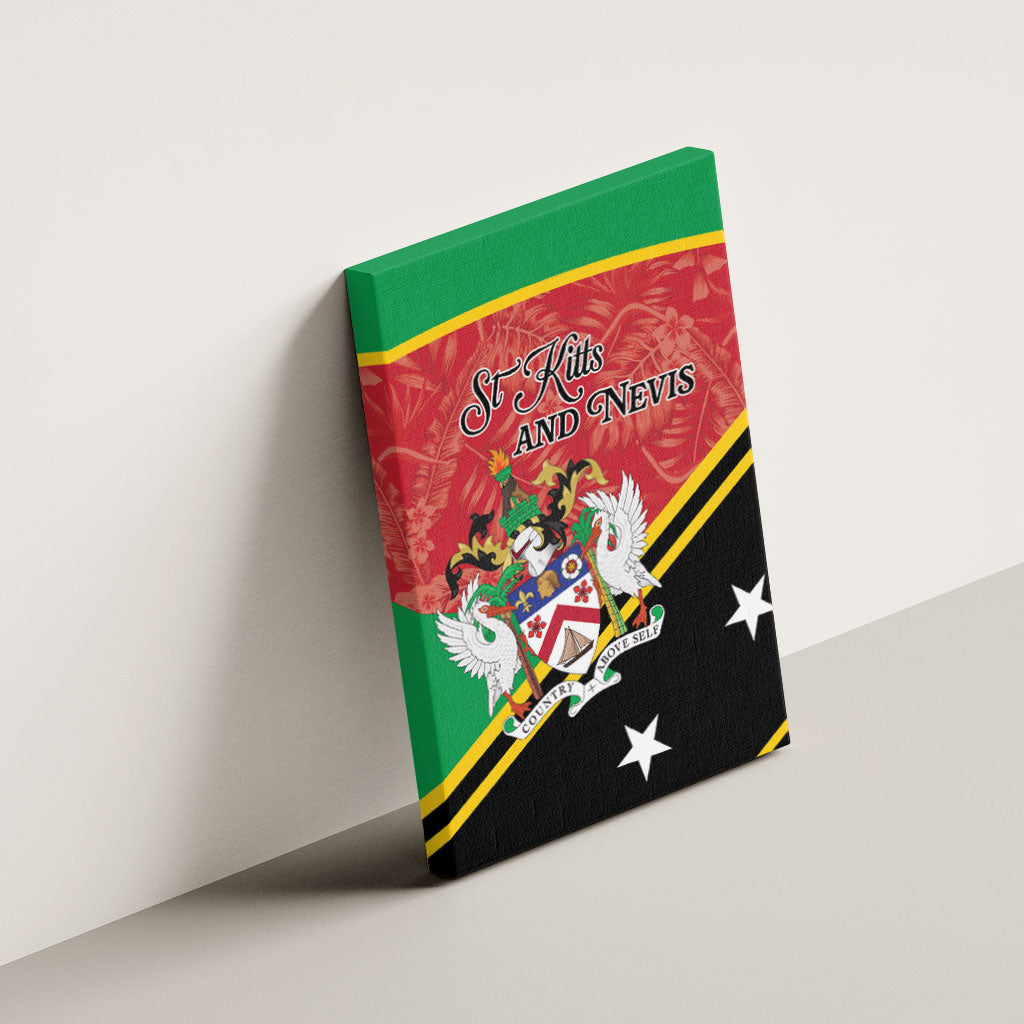 Saint Kitts and Nevis Canvas Wall Art Happy Independence Day