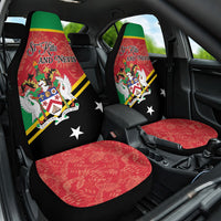 Saint Kitts and Nevis Car Seat Cover Happy Independence Day