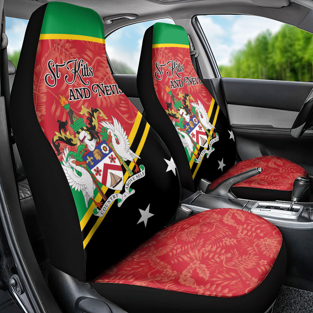 Saint Kitts and Nevis Car Seat Cover Happy Independence Day