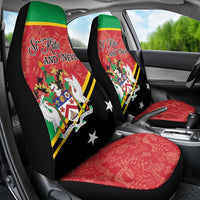 Saint Kitts and Nevis Car Seat Cover Happy Independence Day