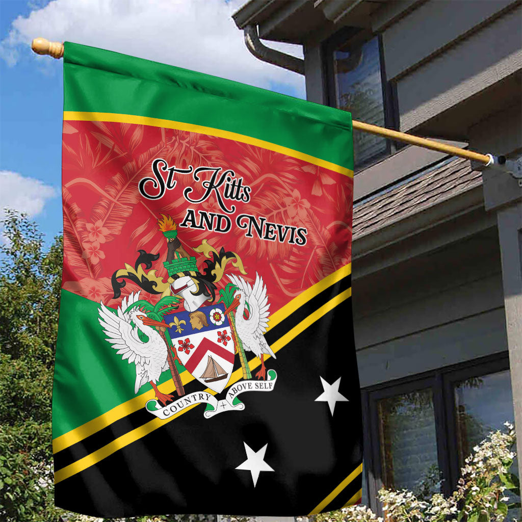 Saint Kitts and Nevis Garden Flag Happy Independence Day