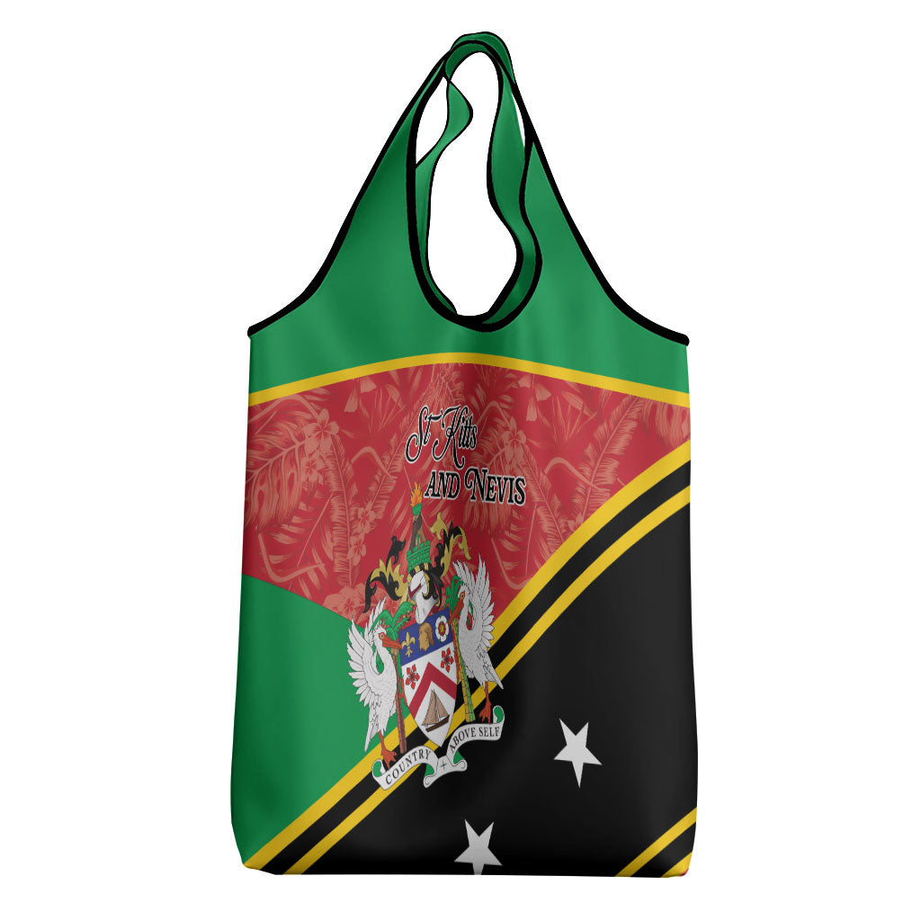 Saint Kitts and Nevis Grocery Bag Happy Independence Day