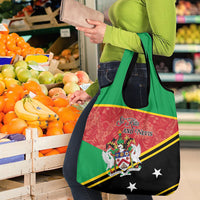 Saint Kitts and Nevis Grocery Bag Happy Independence Day