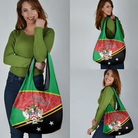 Saint Kitts and Nevis Grocery Bag Happy Independence Day