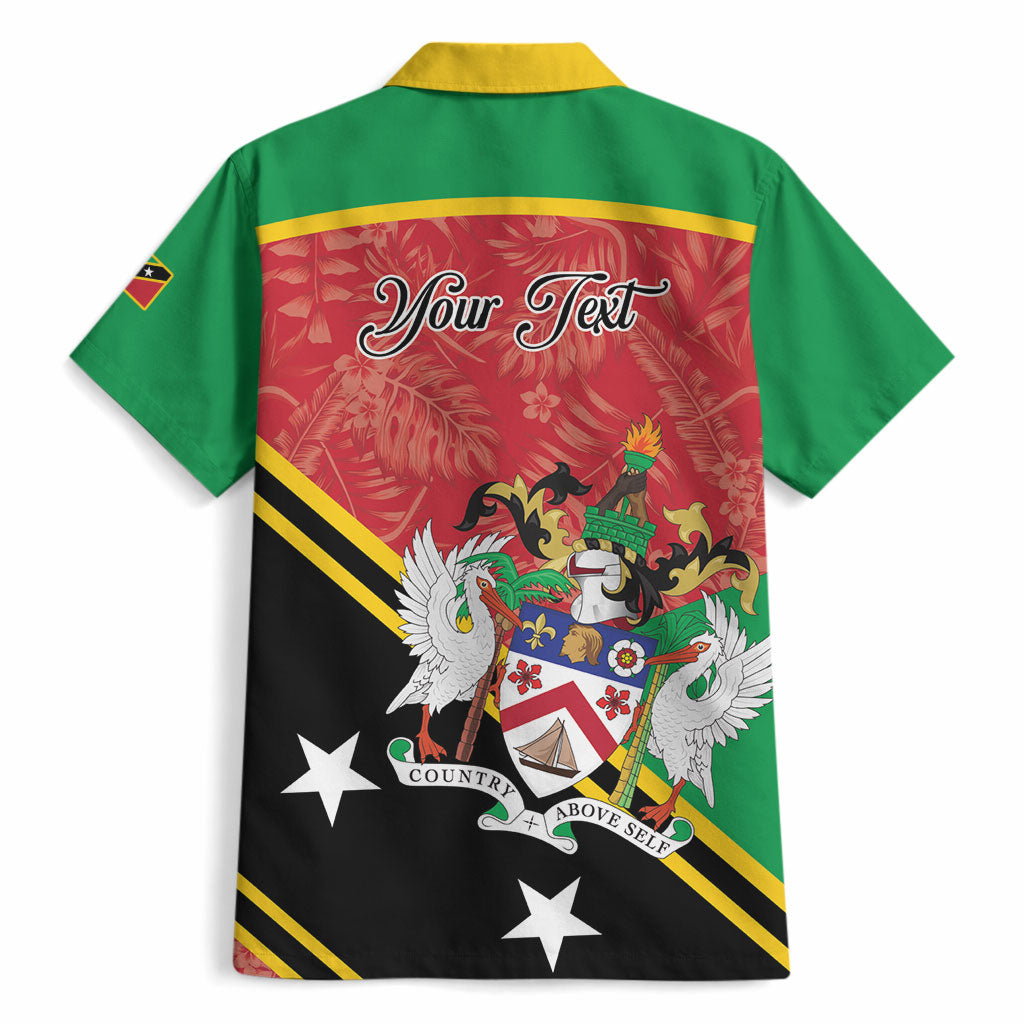 Personalized Saint Kitts and Nevis Hawaiian Shirt Happy Independence Day