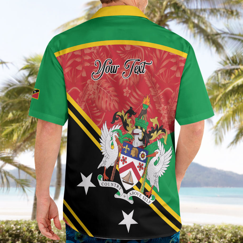 Personalized Saint Kitts and Nevis Hawaiian Shirt Happy Independence Day