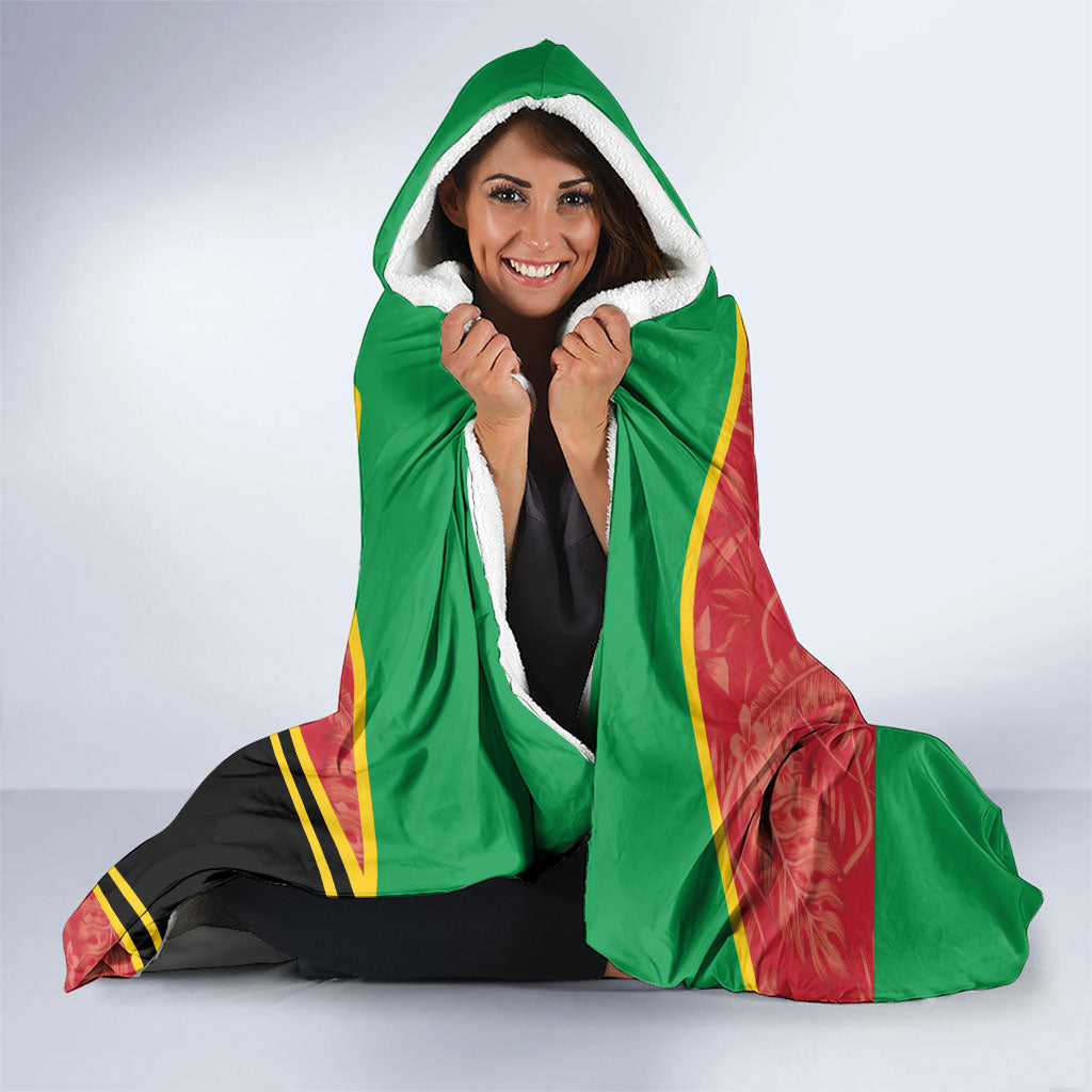 Saint Kitts and Nevis Hooded Blanket Happy Independence Day