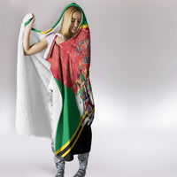 Saint Kitts and Nevis Hooded Blanket Happy Independence Day