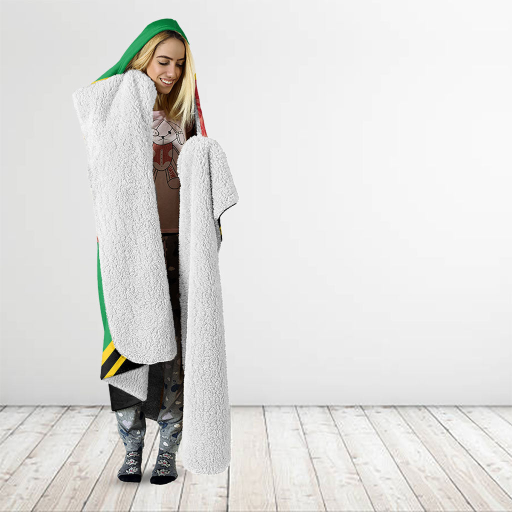 Saint Kitts and Nevis Hooded Blanket Happy Independence Day