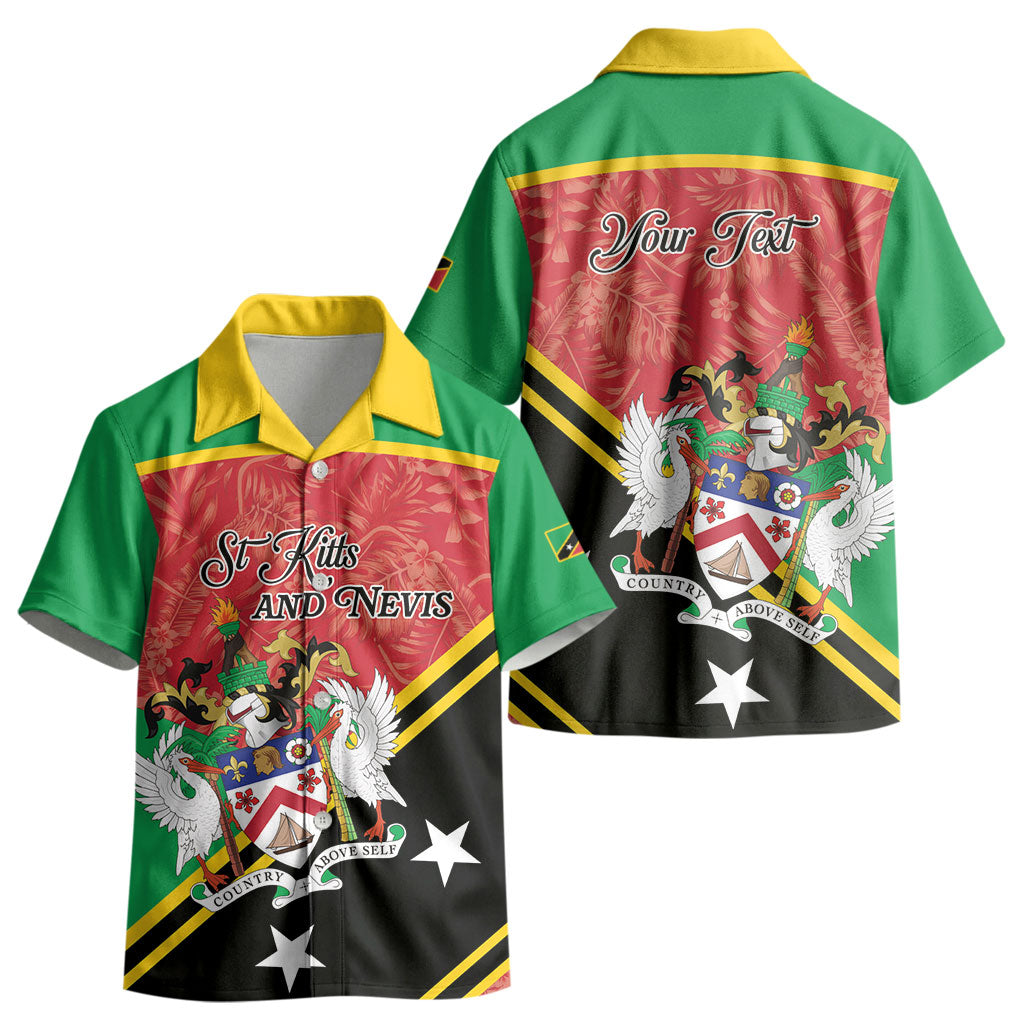 Personalized Saint Kitts and Nevis Kid Hawaiian Shirt Happy Independence Day
