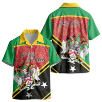Personalized Saint Kitts and Nevis Kid Hawaiian Shirt Happy Independence Day