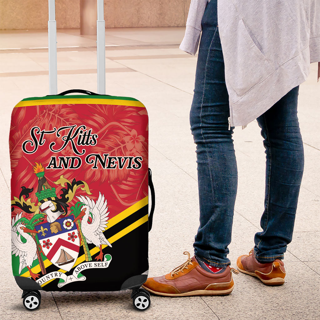 Saint Kitts and Nevis Luggage Cover Happy Independence Day