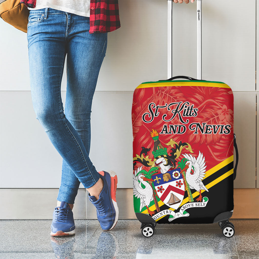 Saint Kitts and Nevis Luggage Cover Happy Independence Day