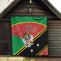 Saint Kitts and Nevis Quilt Happy Independence Day