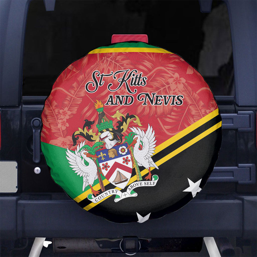 Saint Kitts and Nevis Spare Tire Cover Happy Independence Day