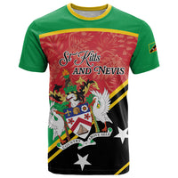 Personalized Saint Kitts and Nevis T Shirt Happy Independence Day
