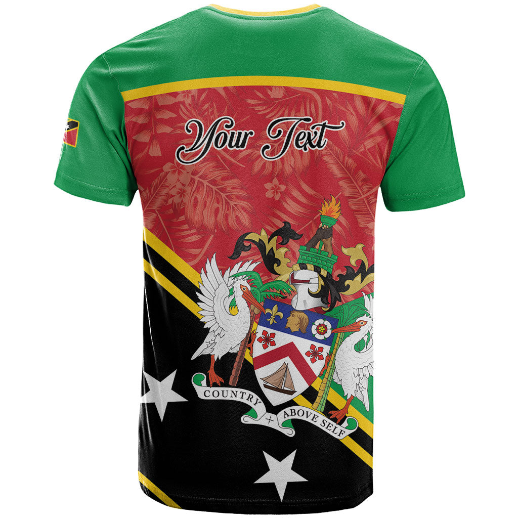 Personalized Saint Kitts and Nevis T Shirt Happy Independence Day