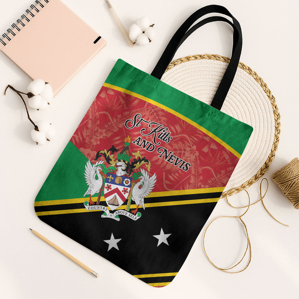 Saint Kitts and Nevis Tote Bag Happy Independence Day