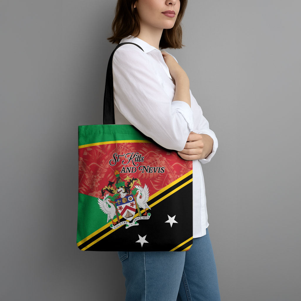 Saint Kitts and Nevis Tote Bag Happy Independence Day
