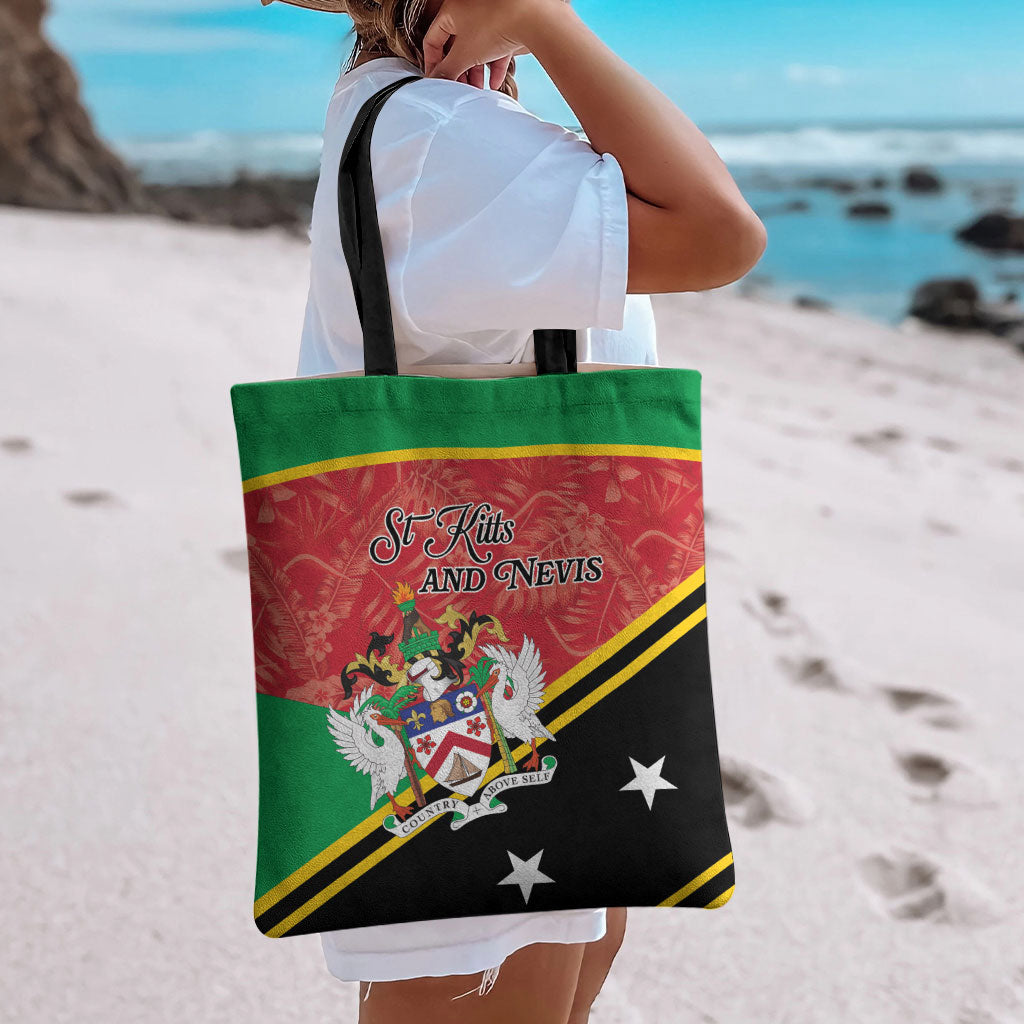 Saint Kitts and Nevis Tote Bag Happy Independence Day