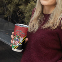 Personalized Saint Kitts and Nevis Tumbler Cup Happy Independence Day