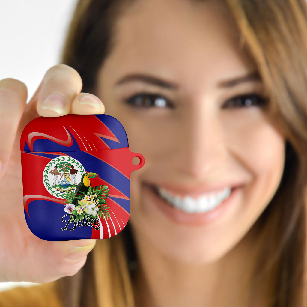 Belize Toucan Tropical AirPods Case Happy Independence Day