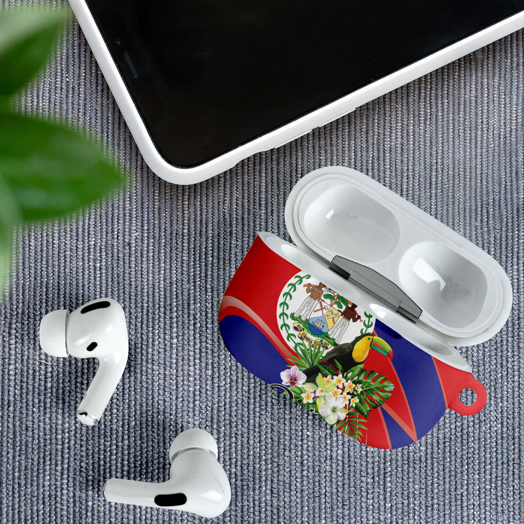 Belize Toucan Tropical AirPods Case Happy Independence Day