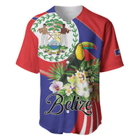 Personalized Belize Toucan Tropical Baseball Jersey Happy Independence Day