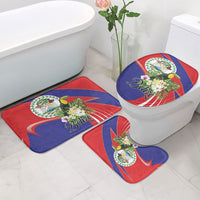 Belize Toucan Tropical Bathroom Set Happy Independence Day