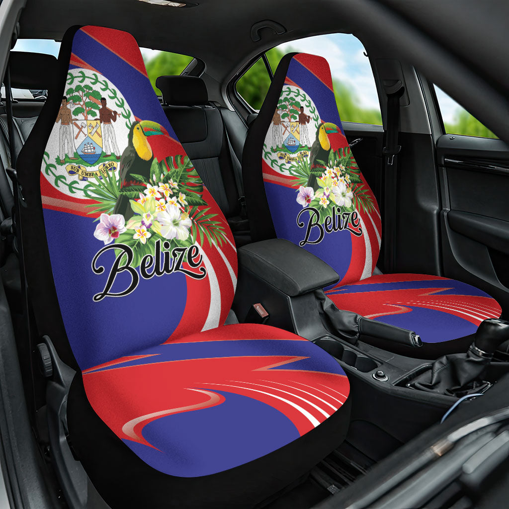 Belize Toucan Tropical Car Seat Cover Happy Independence Day