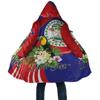 Personalized Belize Toucan Tropical Cloak Happy Independence Day