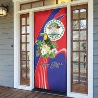 Personalized Belize Toucan Tropical Door Cover Happy Independence Day