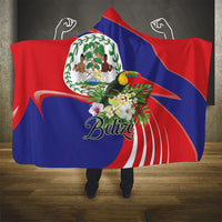 Belize Toucan Tropical Hooded Blanket Happy Independence Day