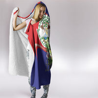 Belize Toucan Tropical Hooded Blanket Happy Independence Day