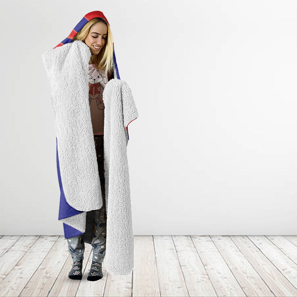 Belize Toucan Tropical Hooded Blanket Happy Independence Day