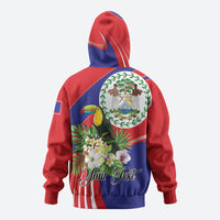 Personalized Belize Toucan Tropical Hoodie Happy Independence Day