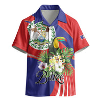 Personalized Belize Toucan Tropical Kid Hawaiian Shirt Happy Independence Day