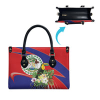 Belize Toucan Tropical Leather Bag Happy Independence Day