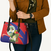 Belize Toucan Tropical Leather Bag Happy Independence Day