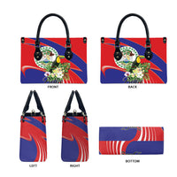 Belize Toucan Tropical Leather Bag Happy Independence Day