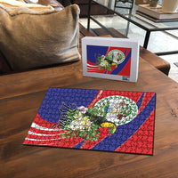 Belize Toucan Tropical Puzzle Happy Independence Day