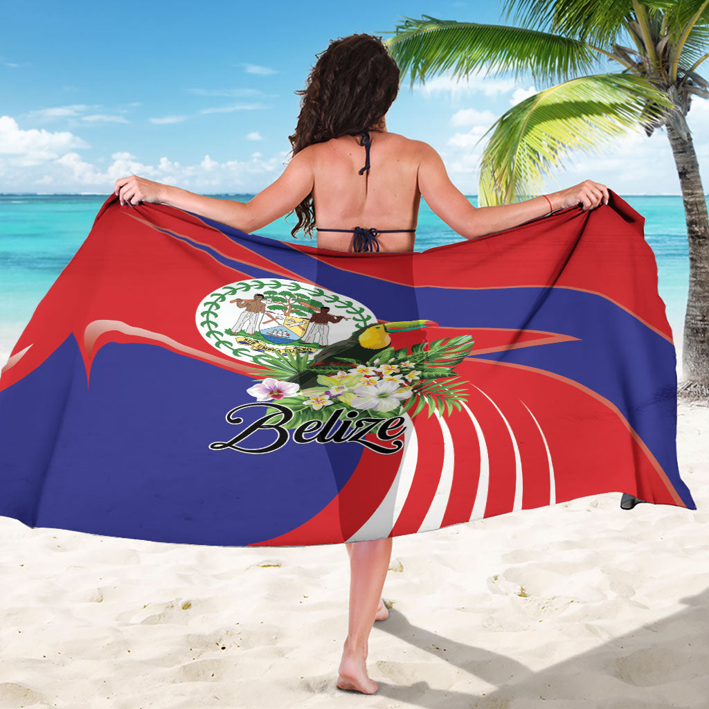 Belize Toucan Tropical Sarong Happy Independence Day