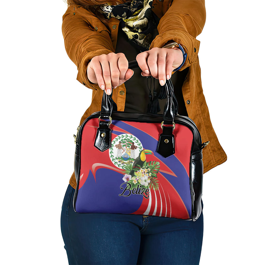 Belize Toucan Tropical Shoulder Handbag Happy Independence Day