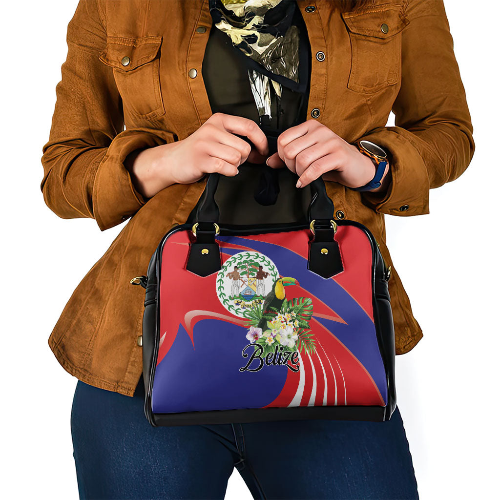 Belize Toucan Tropical Shoulder Handbag Happy Independence Day