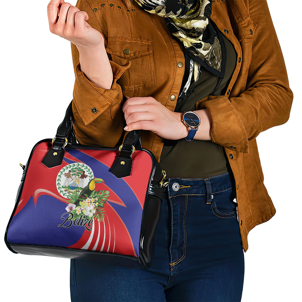 Belize Toucan Tropical Shoulder Handbag Happy Independence Day